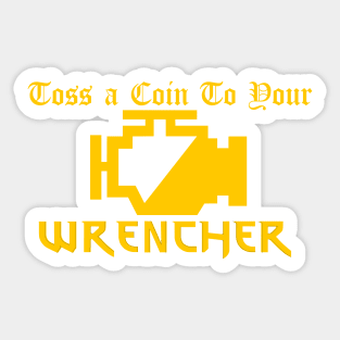 The Wrencher Sticker